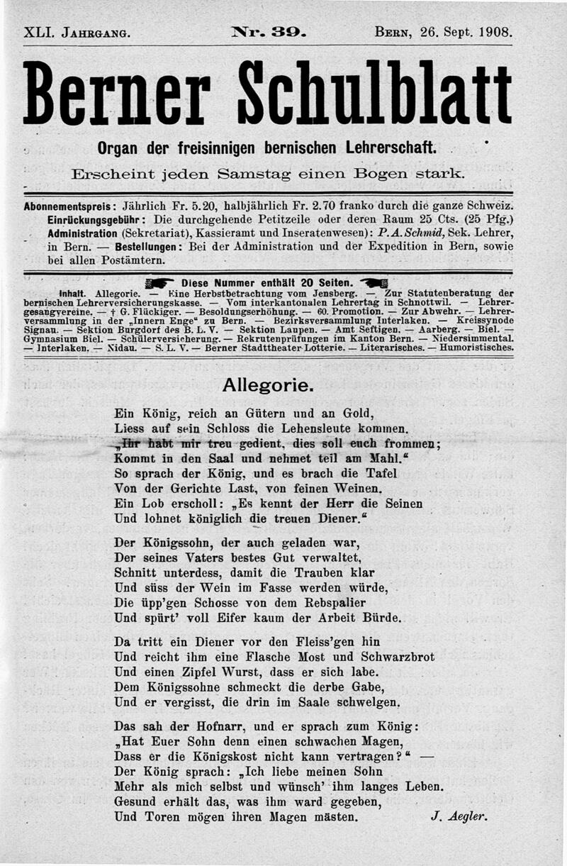 Buchumschlag - Heft 39