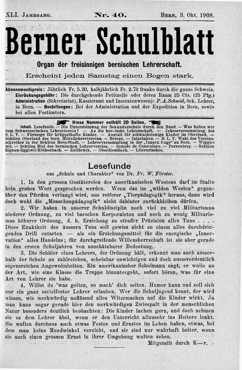 Buchumschlag - Heft 40