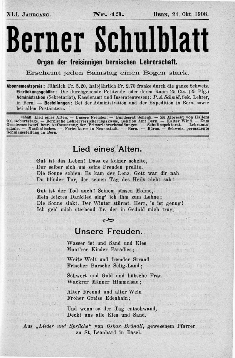 Buchumschlag - Heft 43