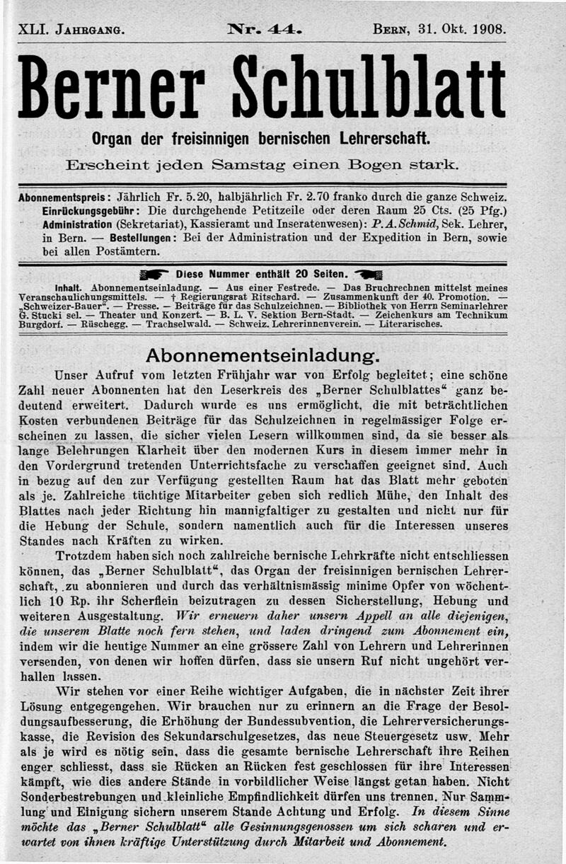 Buchumschlag - Heft 44