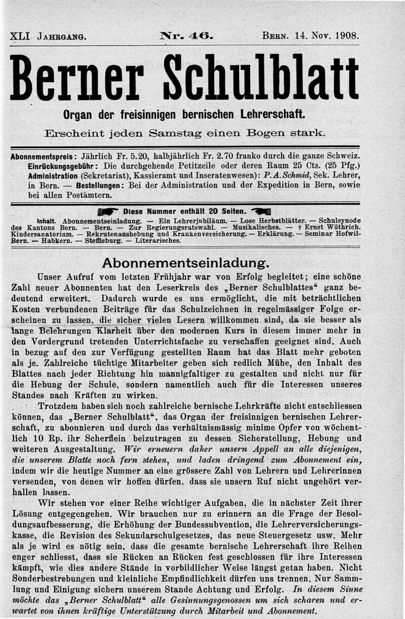 Buchumschlag - Heft 46