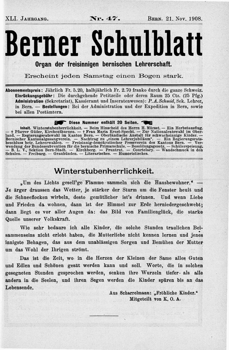 Buchumschlag - Heft 47