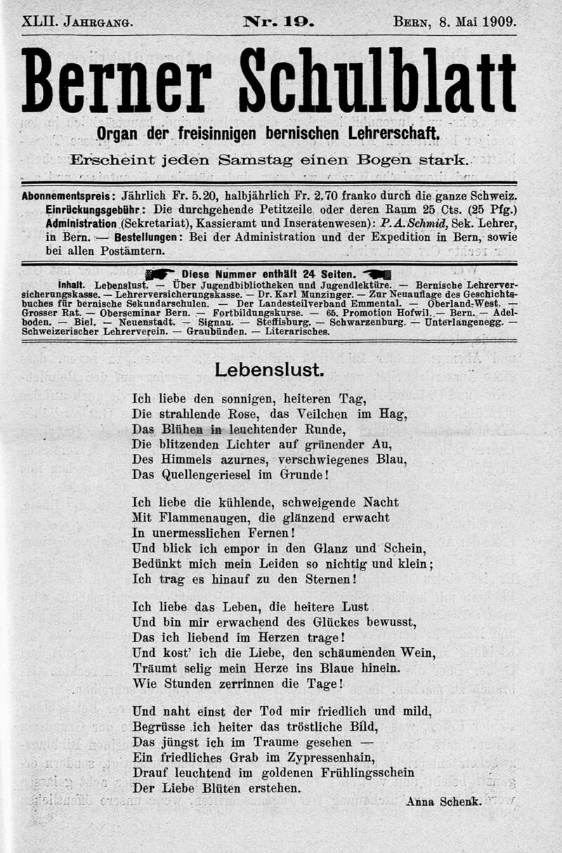 Buchumschlag - Heft 19