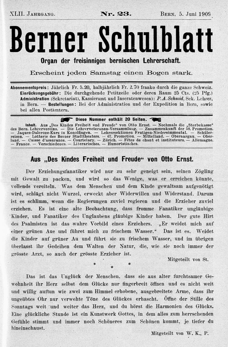 Buchumschlag - Heft 23