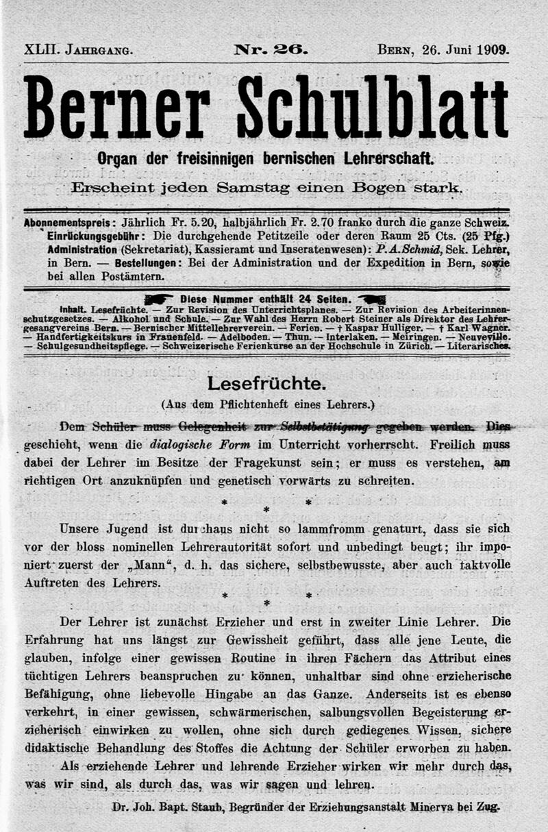 Buchumschlag - Heft 26