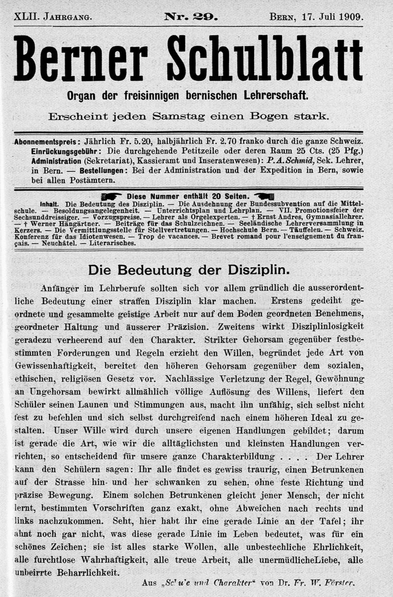 Buchumschlag - Heft 29