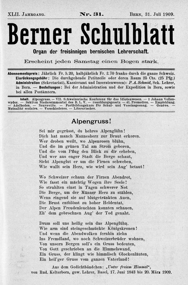 Buchumschlag - Heft 31