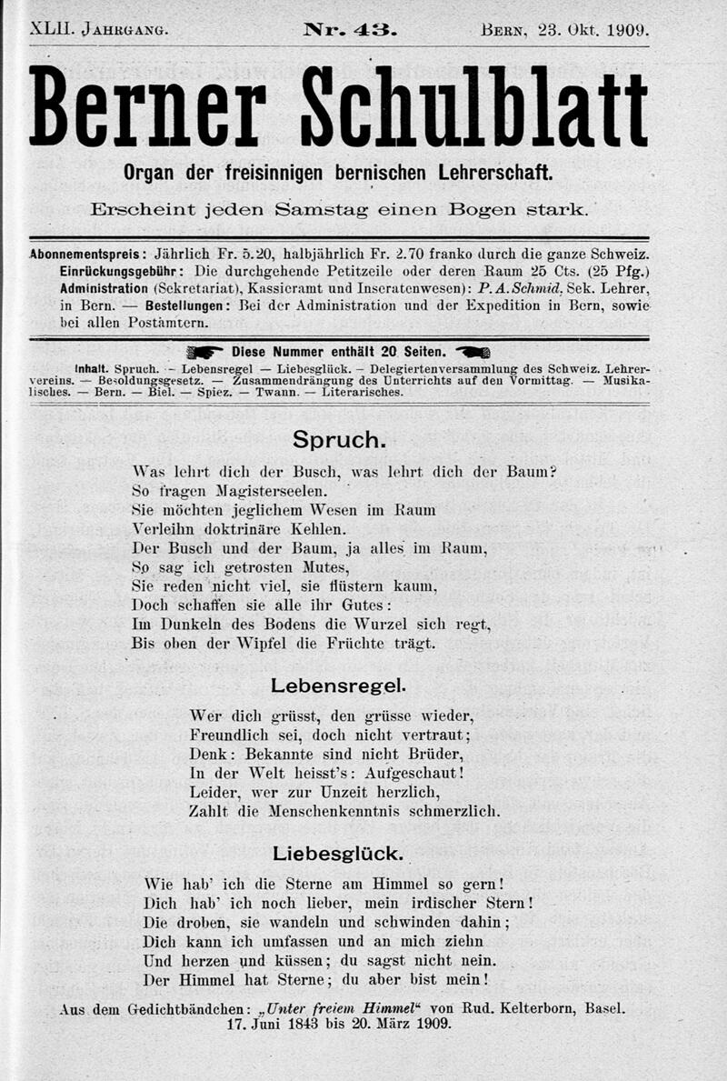 Buchumschlag - Heft 43