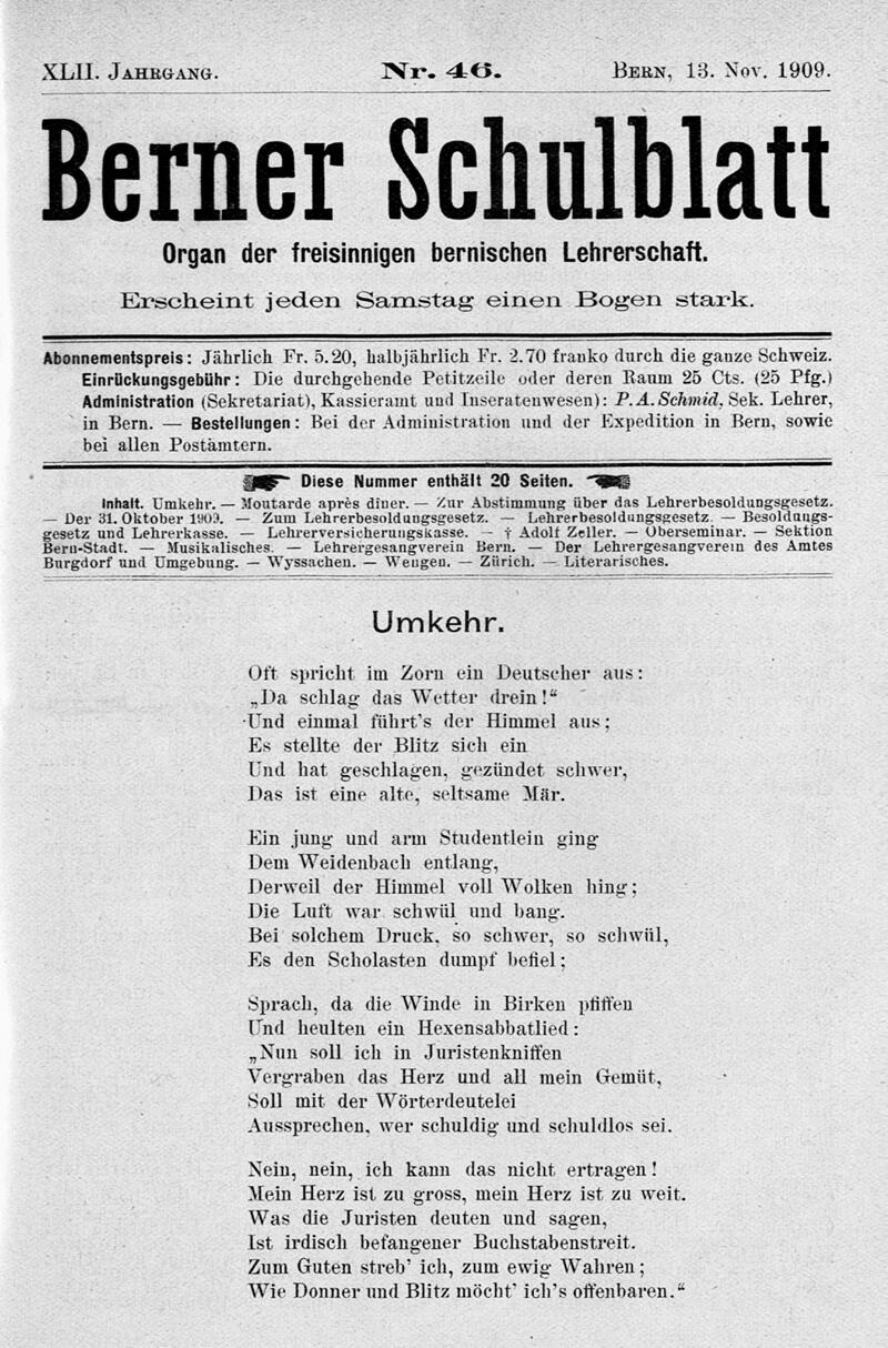 Buchumschlag - Heft 46