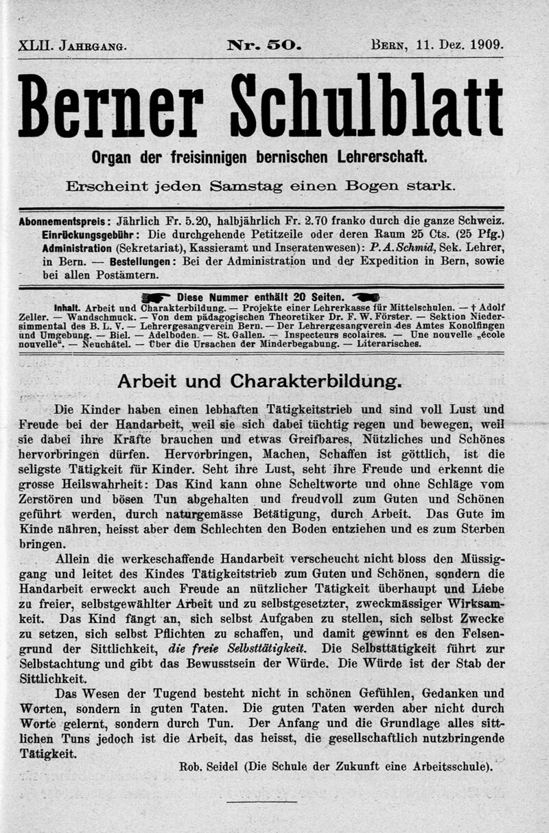 Buchumschlag - Heft 50
