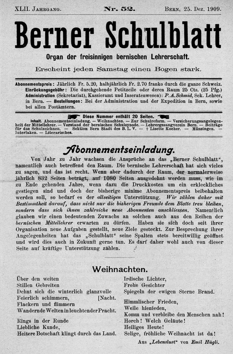Buchumschlag - Heft 52