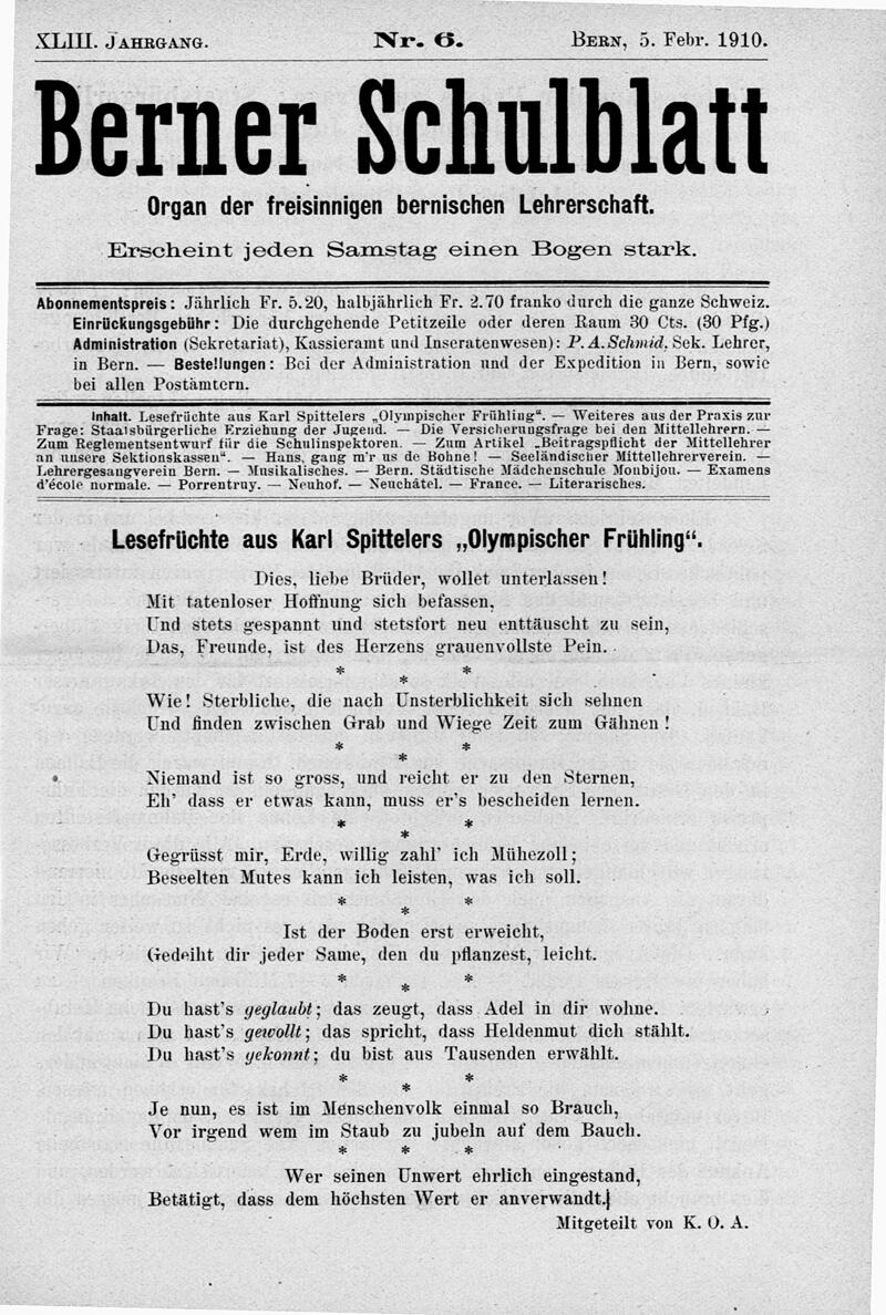 Buchumschlag - Heft 6