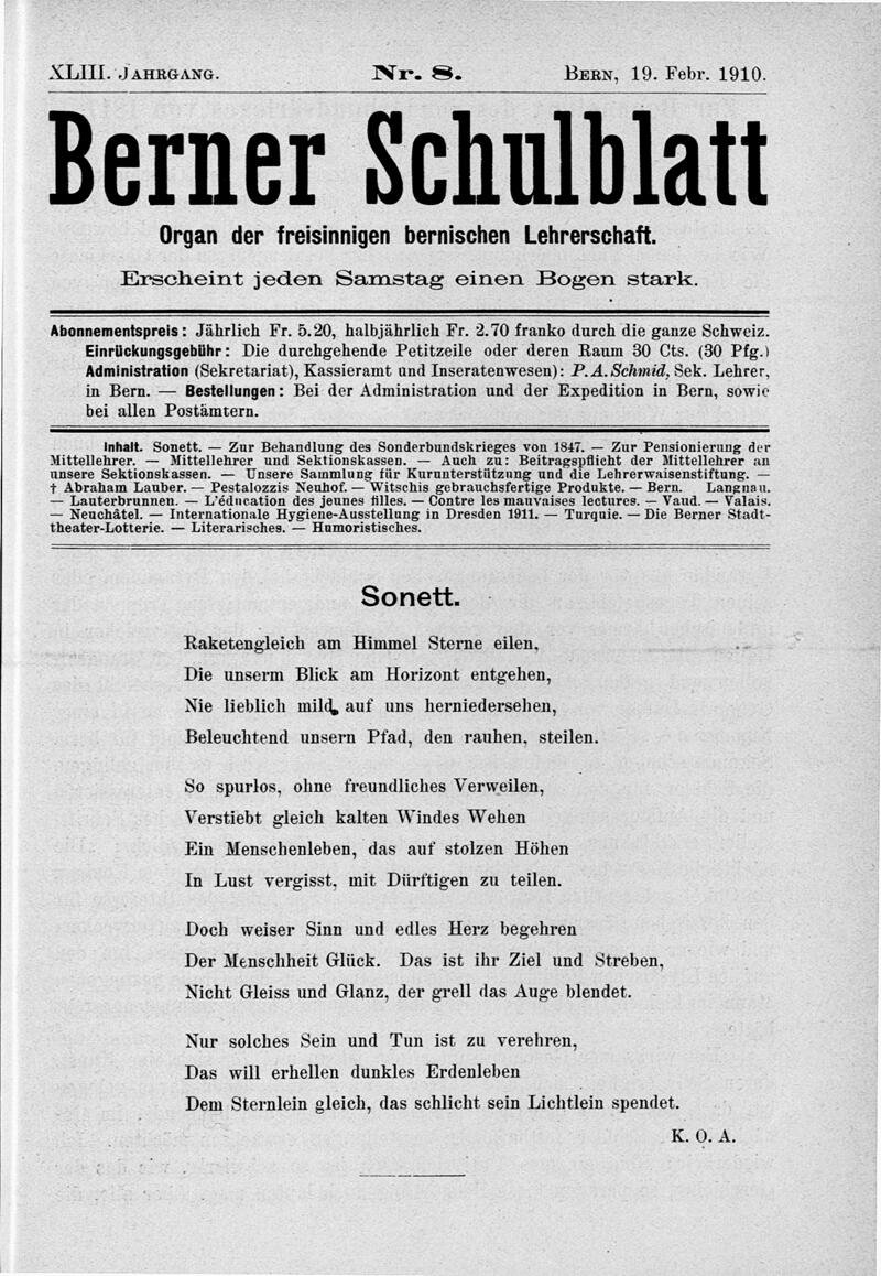 Buchumschlag - Heft 8