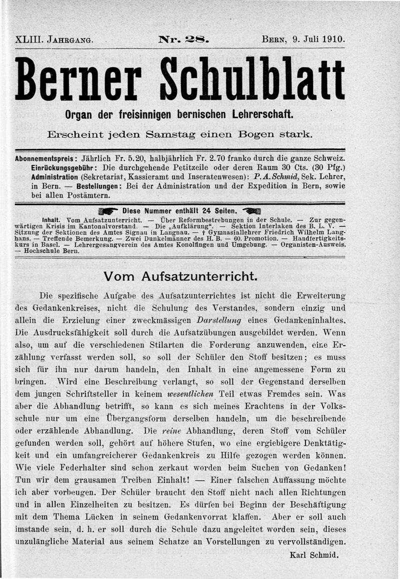 Buchumschlag - Heft 28