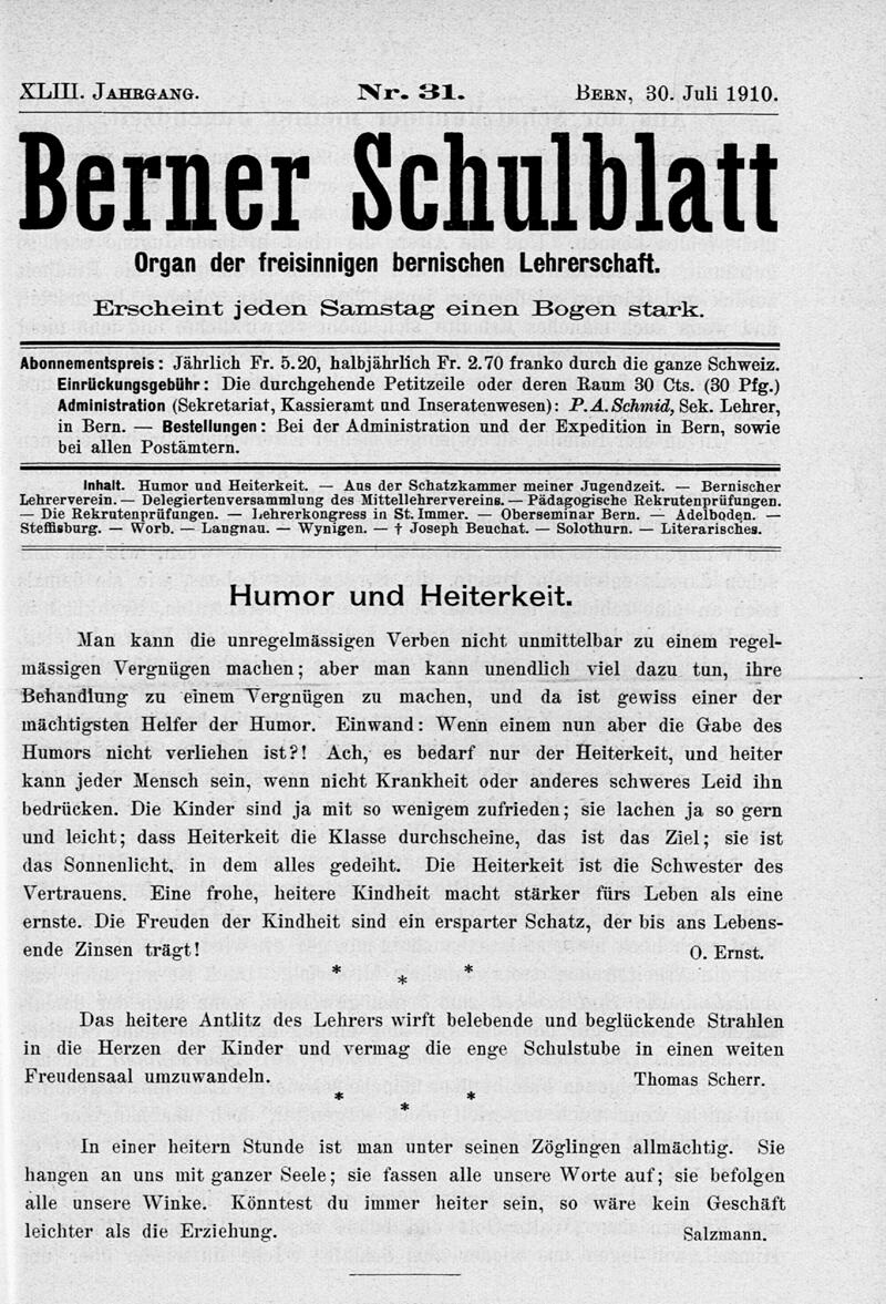 Buchumschlag - Heft 31