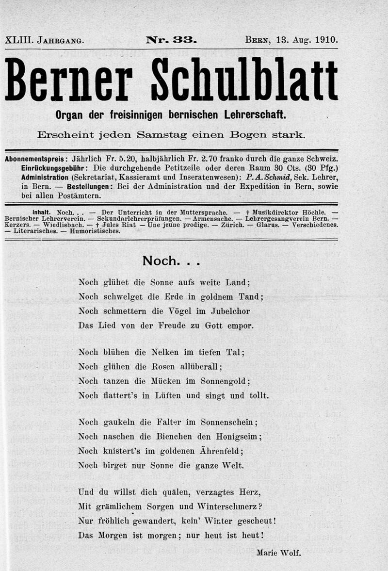 Buchumschlag - Heft 33