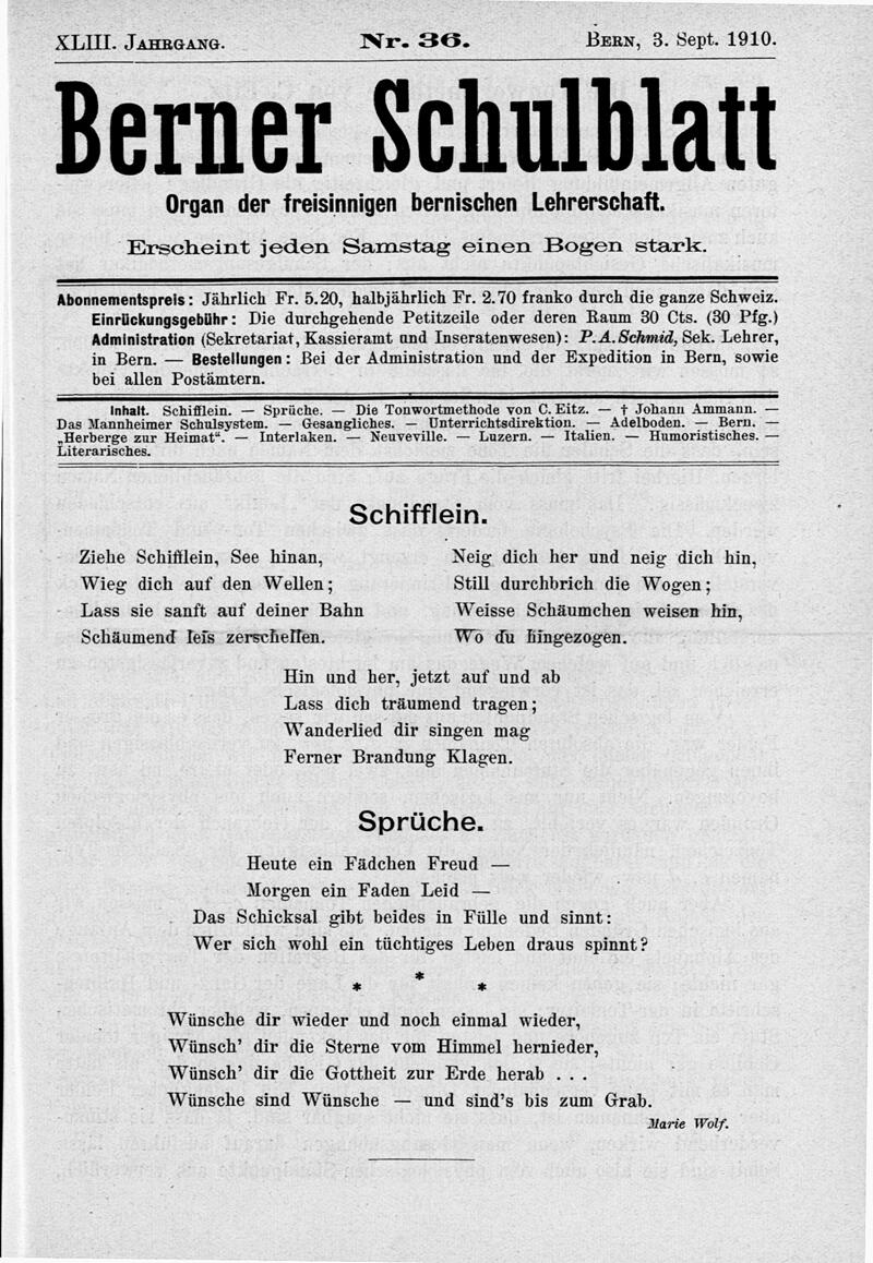 Buchumschlag - Heft 36