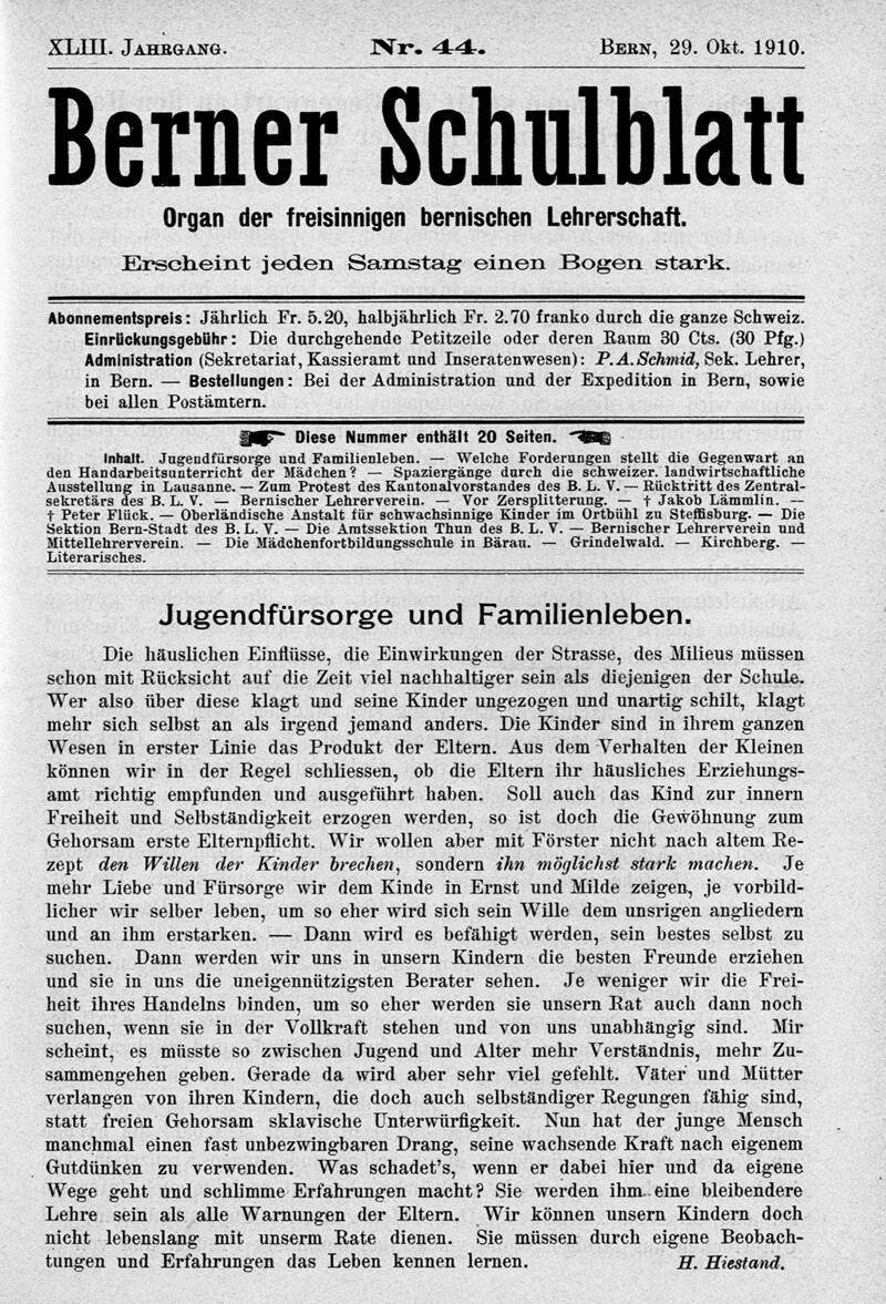 Buchumschlag - Heft 44