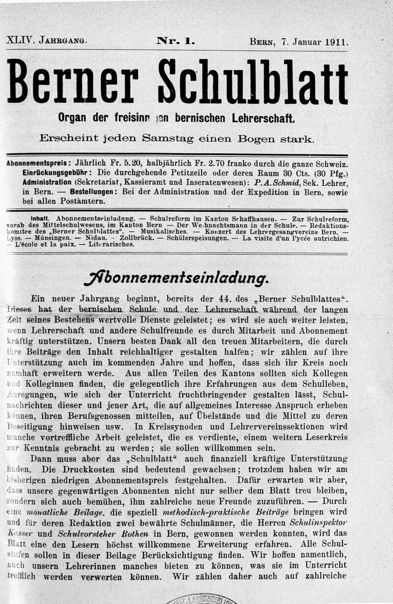 Buchumschlag - Heft 1