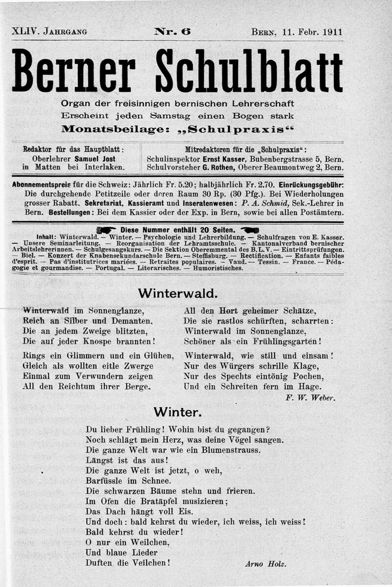 Buchumschlag - Heft 6