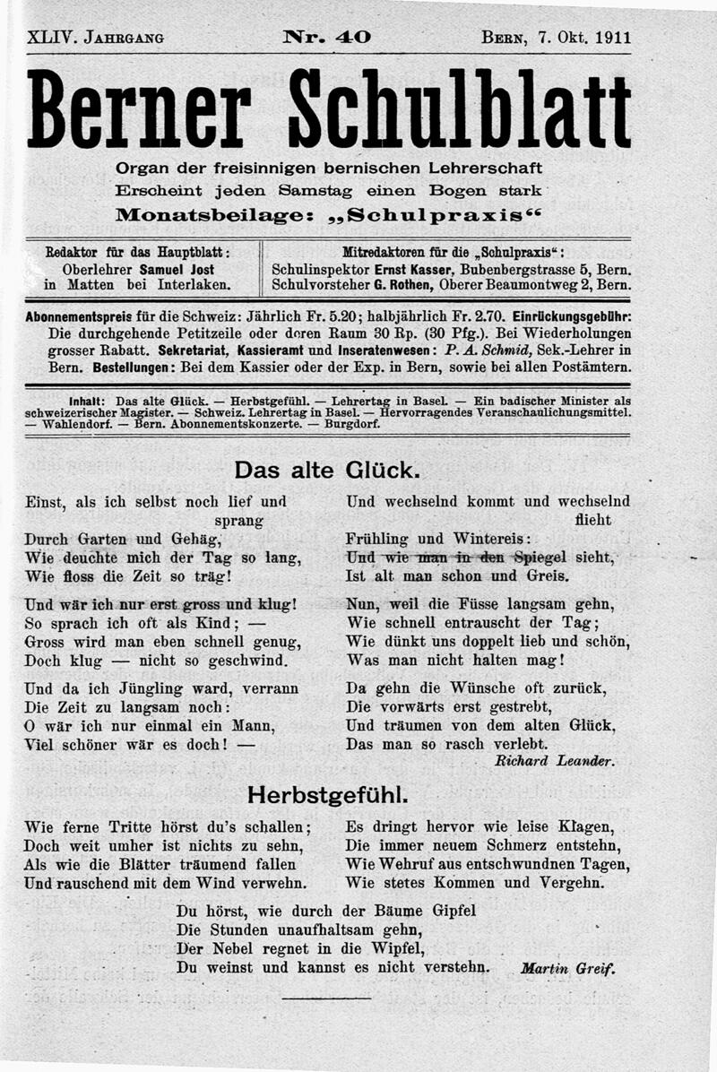 Buchumschlag - Heft 40