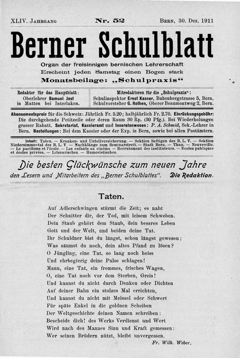 Buchumschlag - Heft 52