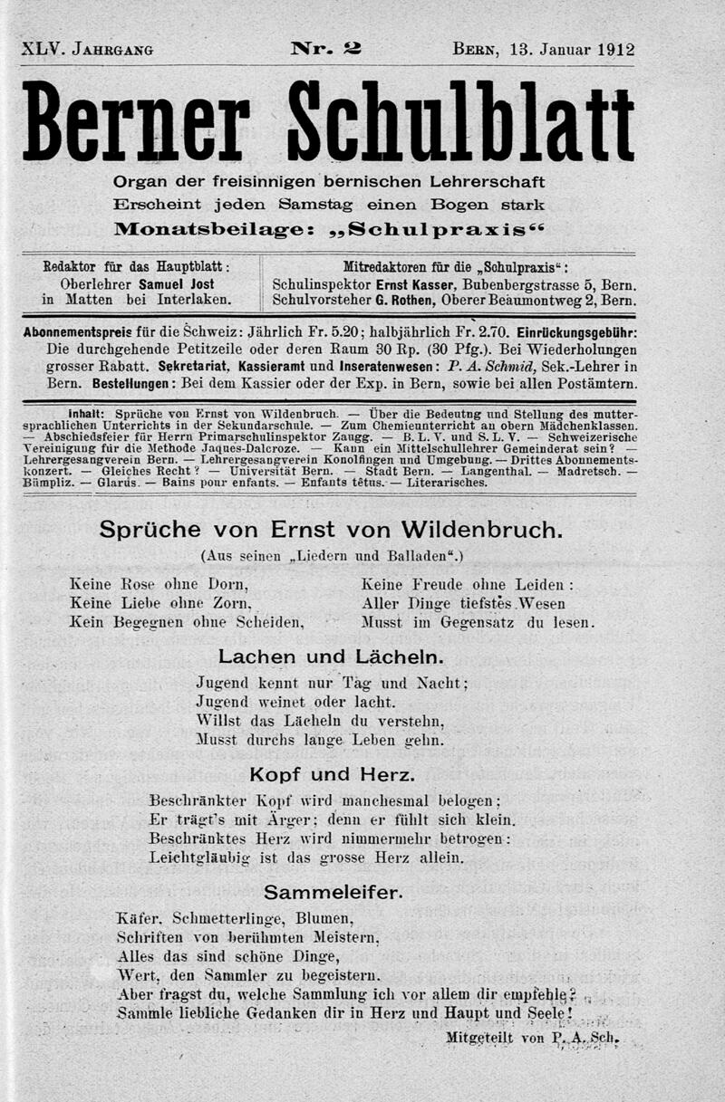 Buchumschlag - Heft 2