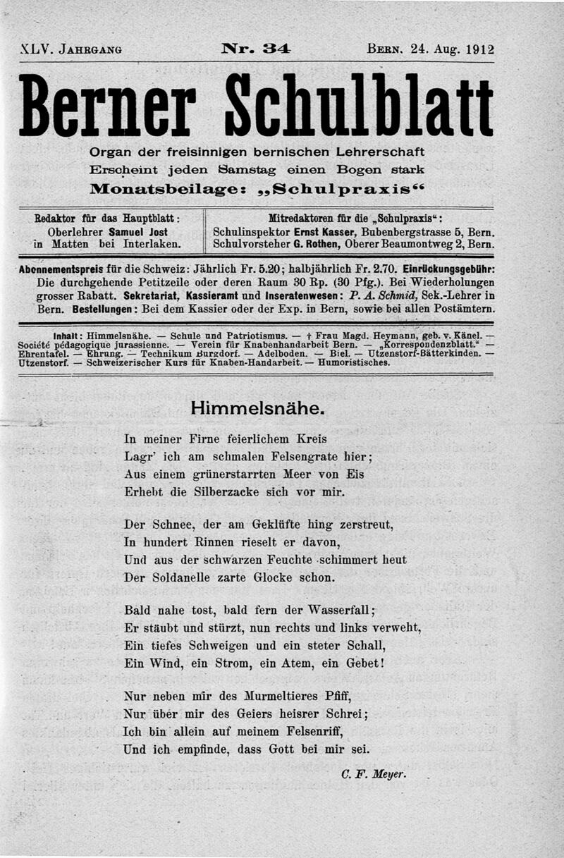 Buchumschlag - Heft 34