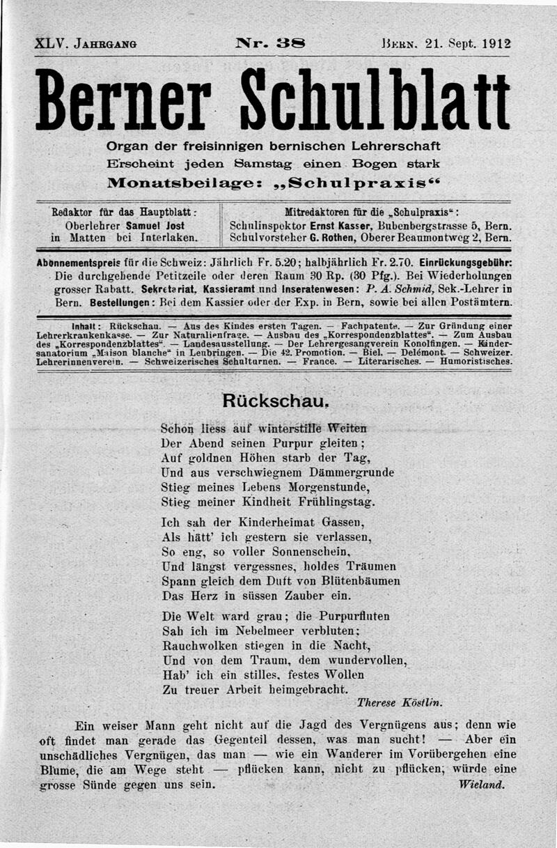 Buchumschlag - Heft 38