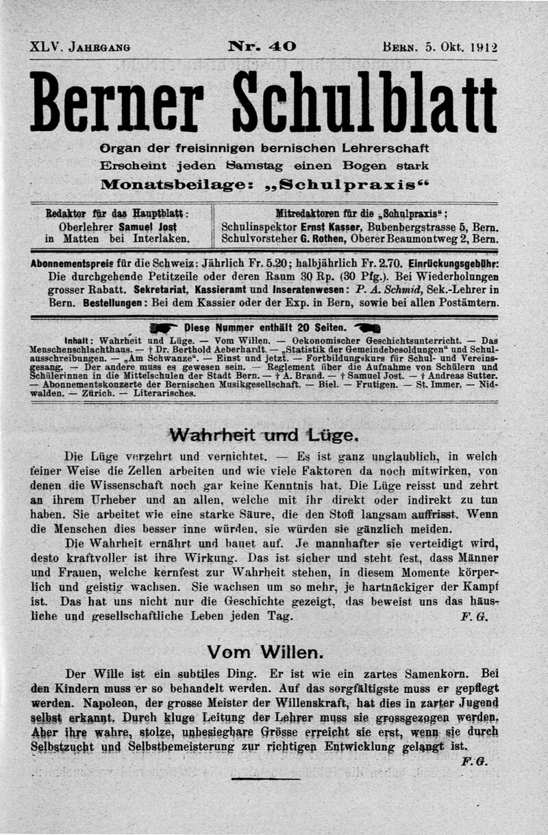 Buchumschlag - Heft 40