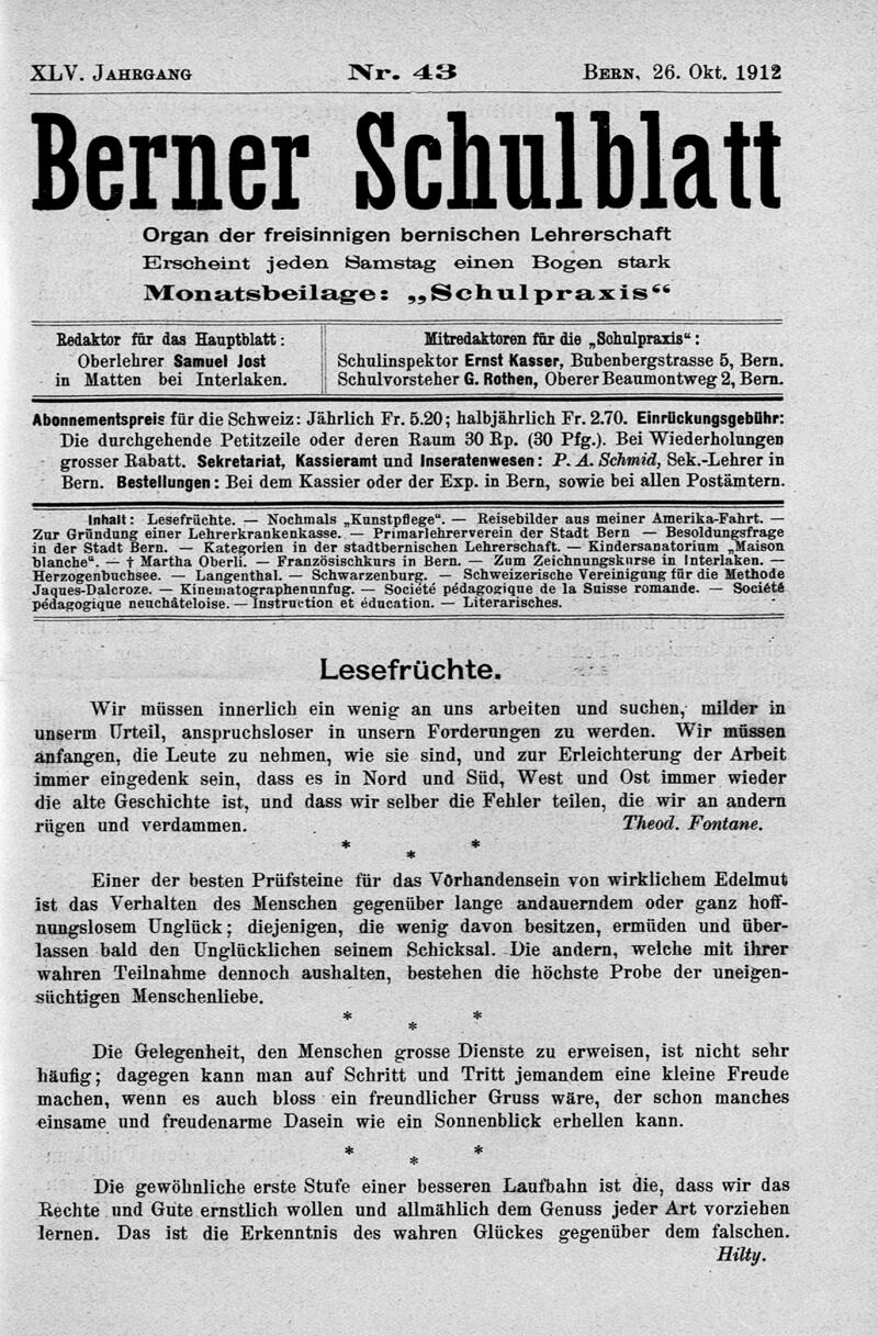 Buchumschlag - Heft 43