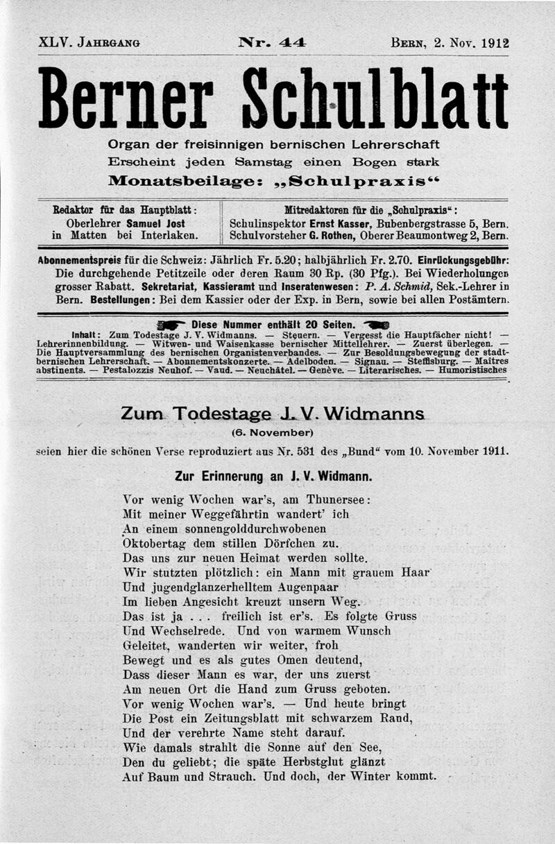 Buchumschlag - Heft 44