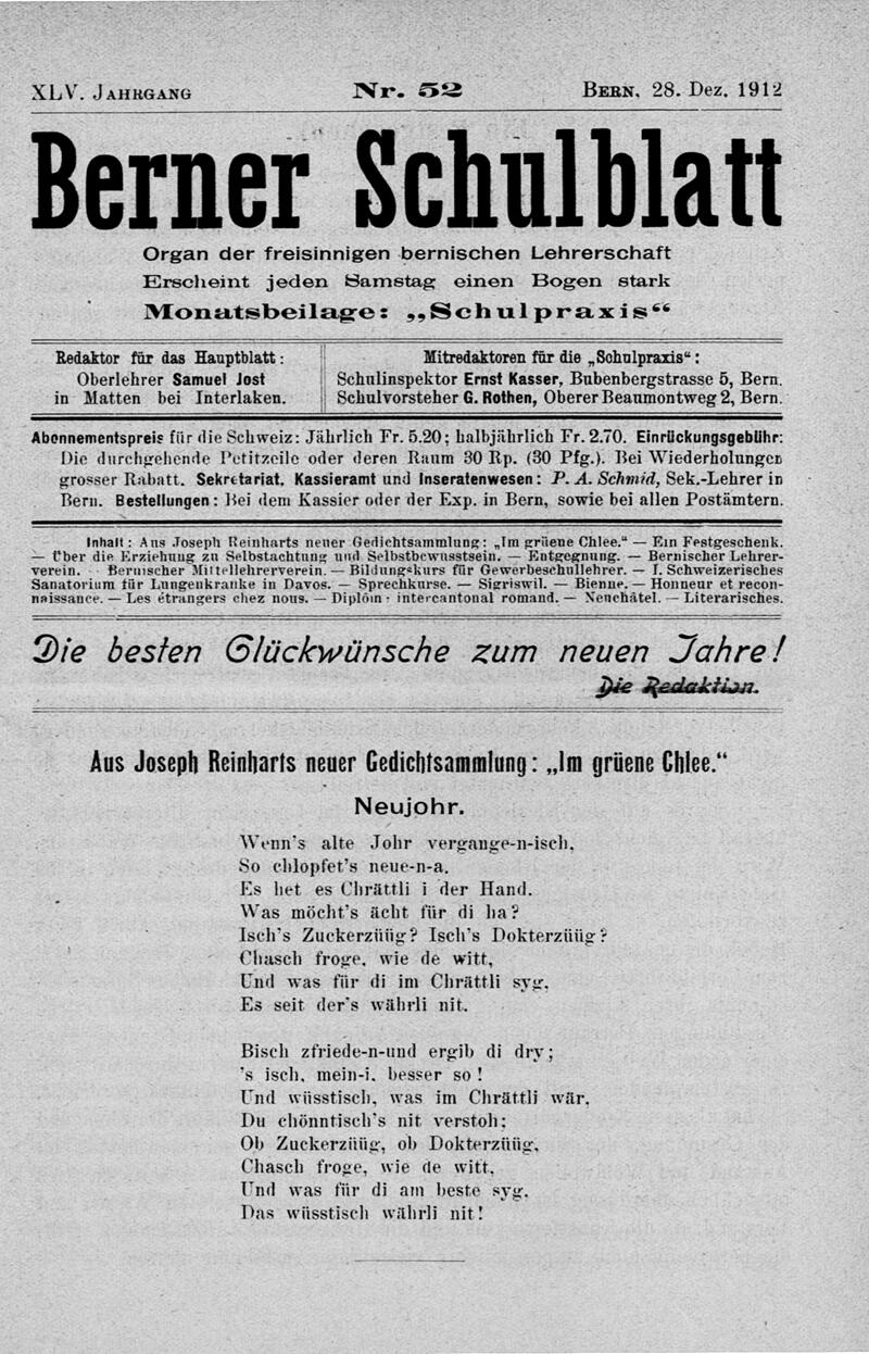 Buchumschlag - Heft 52