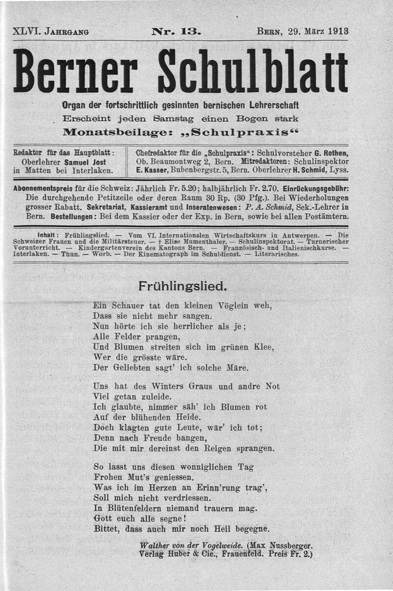 Buchumschlag - Heft 13