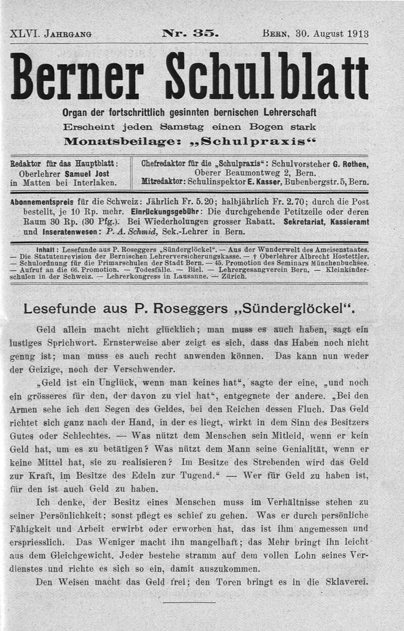 Buchumschlag - Heft 35