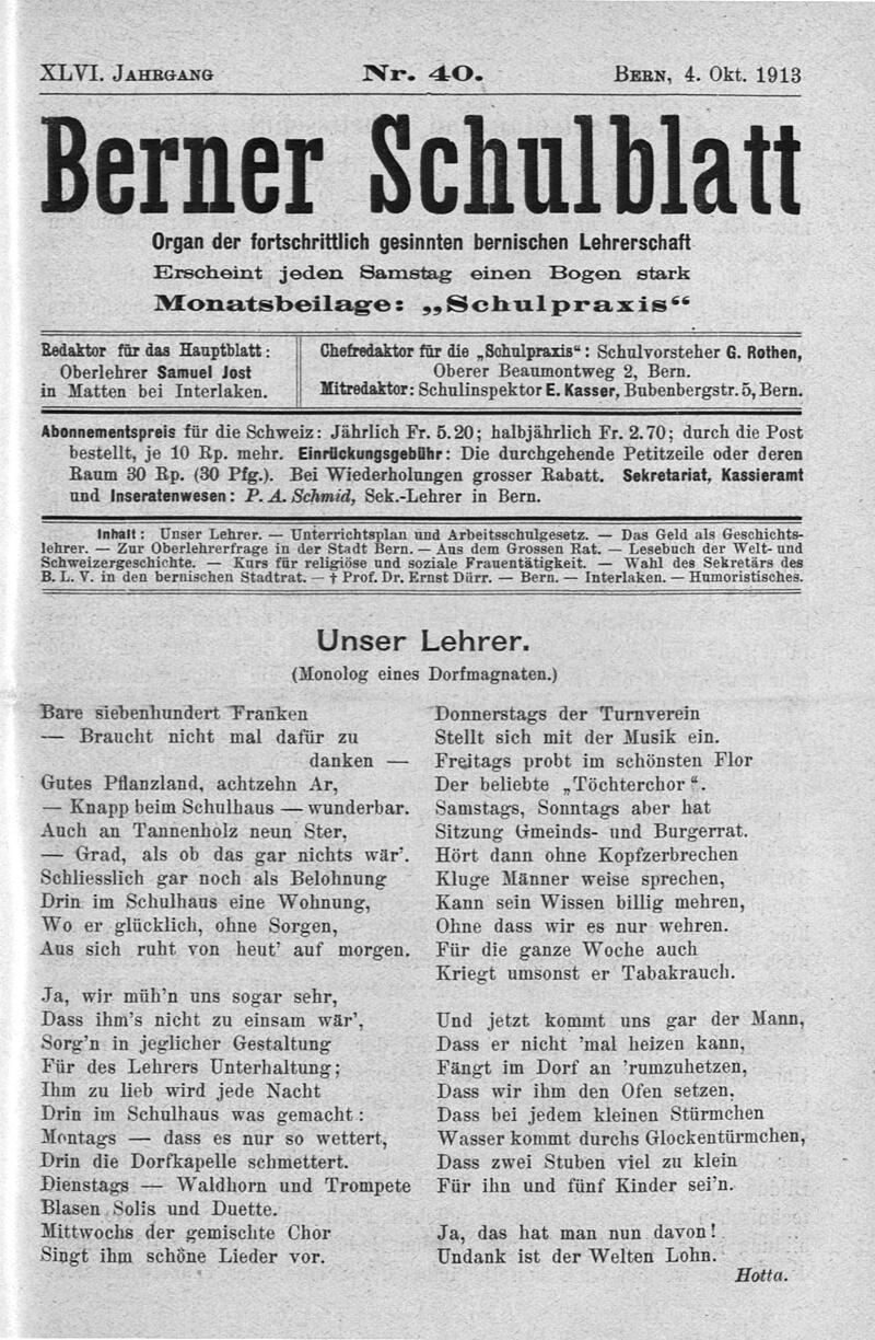 Buchumschlag - Heft 40