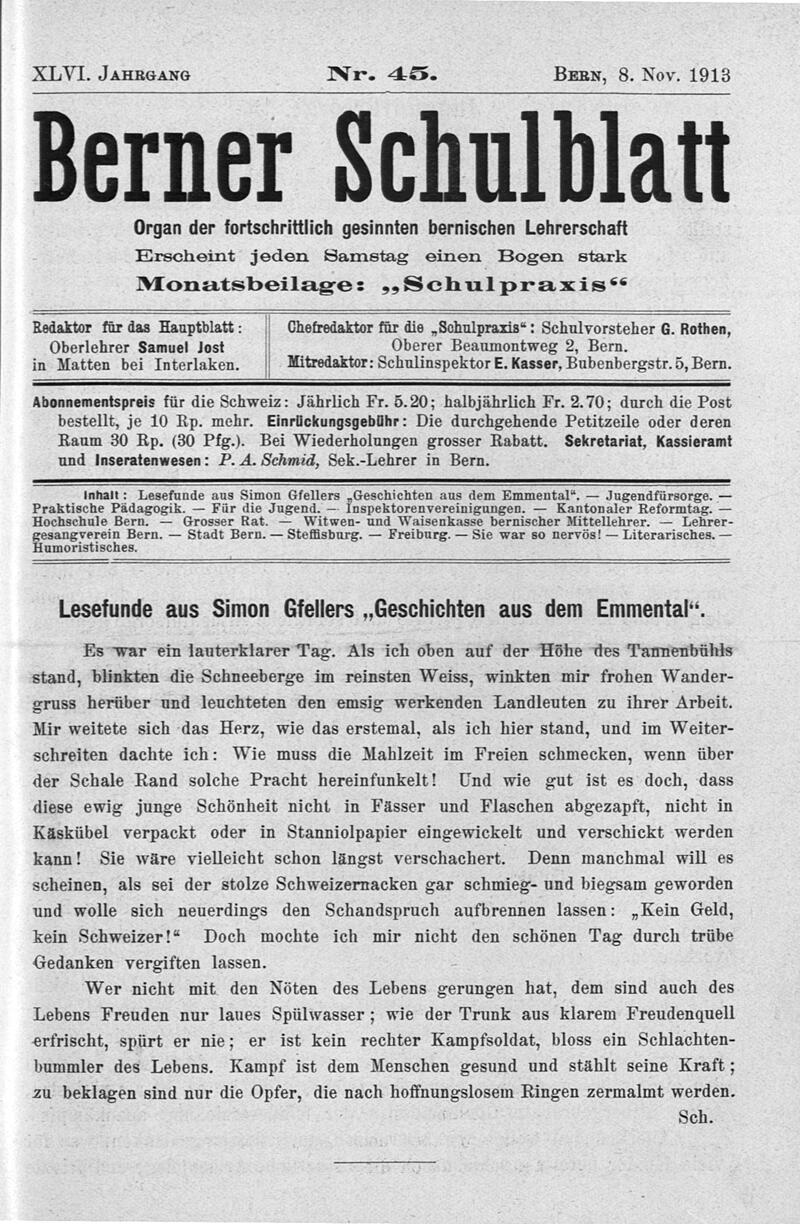 Buchumschlag - Heft 45