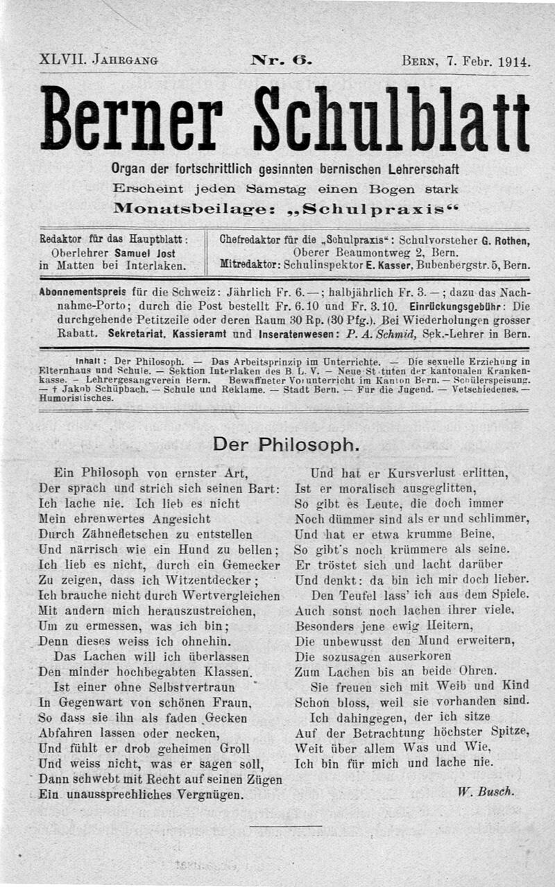 Buchumschlag - Heft 6