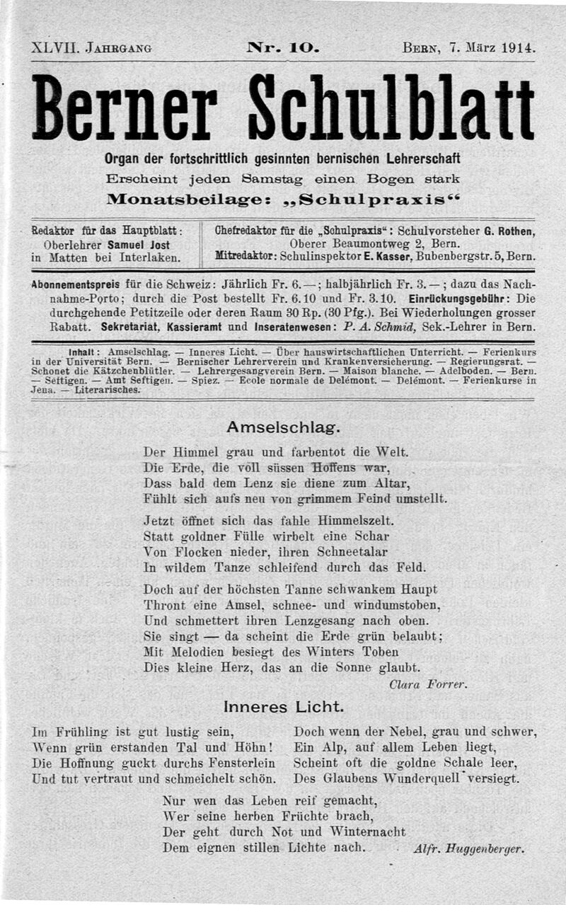 Buchumschlag - Heft 10