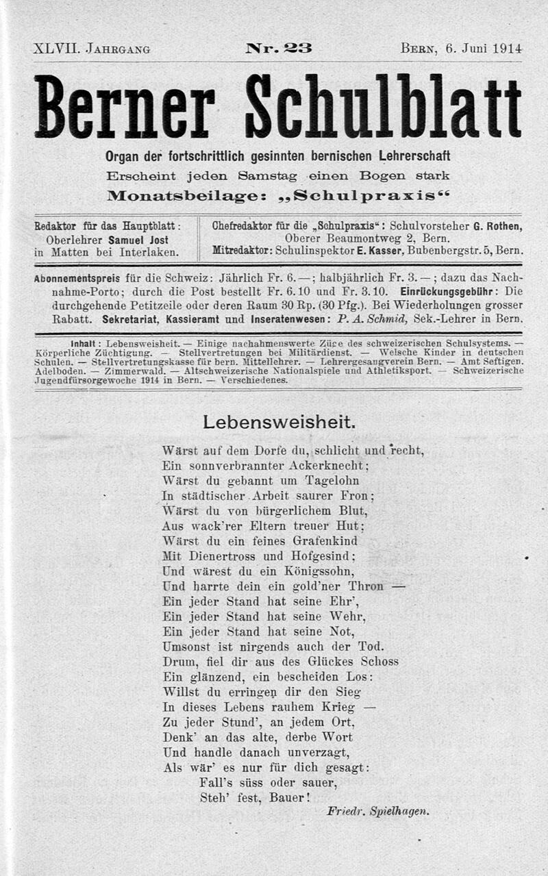 Buchumschlag - Heft 23