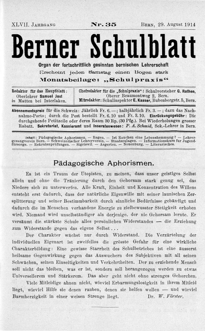 Buchumschlag - Heft 35