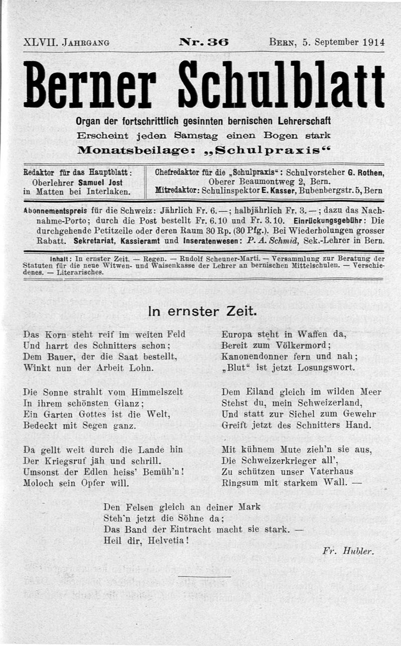 Buchumschlag - Heft 36