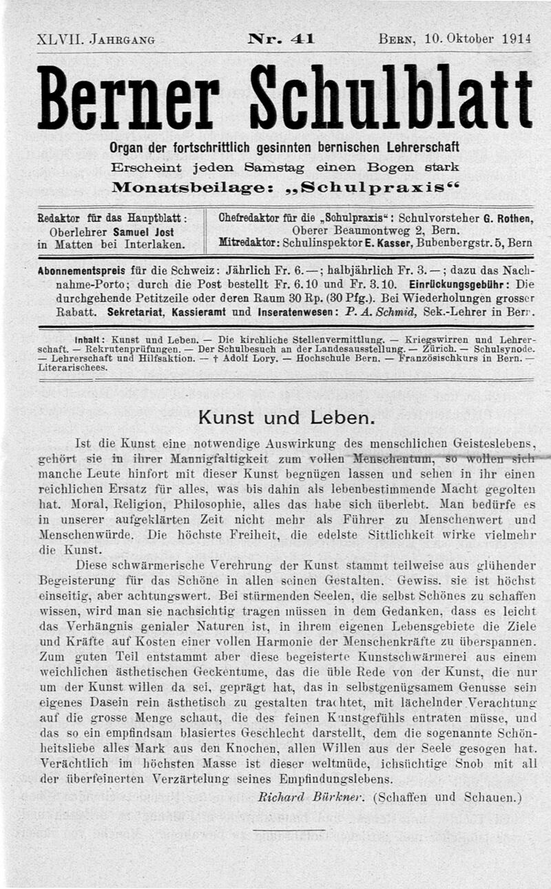 Buchumschlag - Heft 41