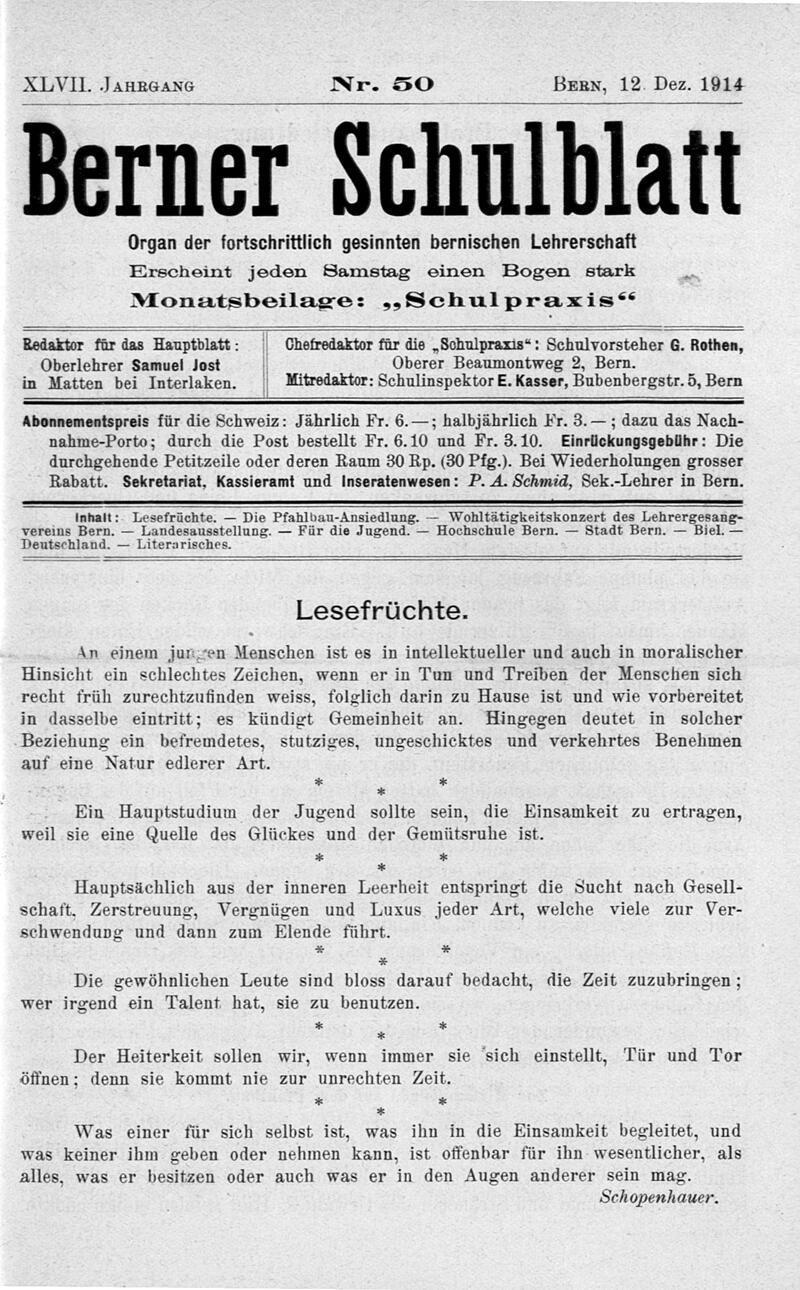 Buchumschlag - Heft 50