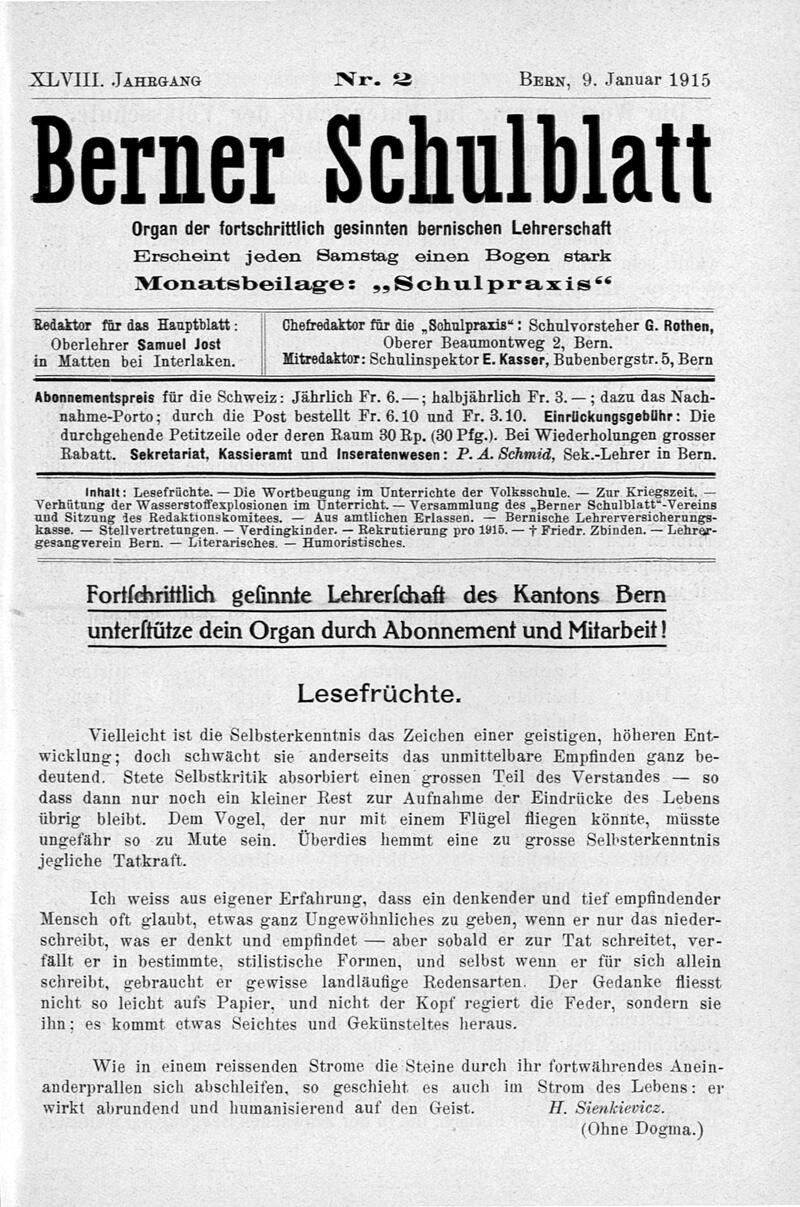 Buchumschlag - Heft 2