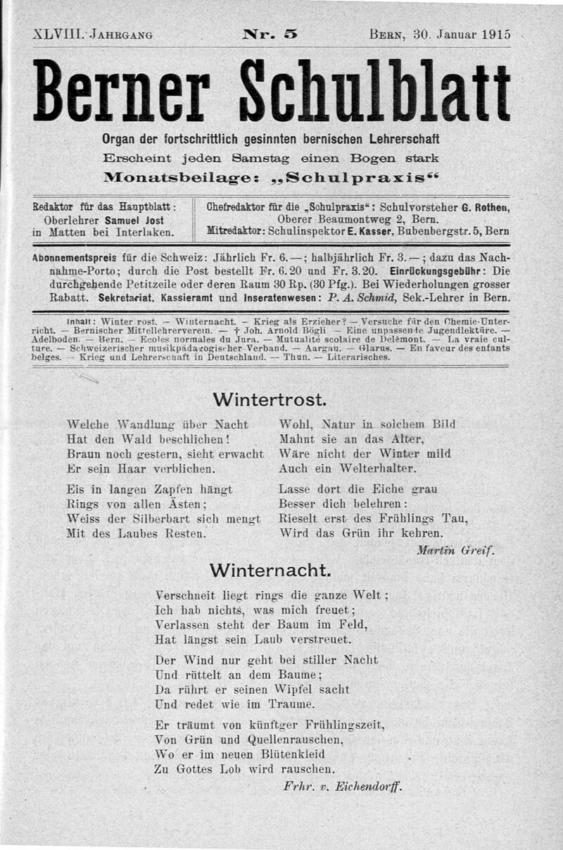 Buchumschlag - Heft 5