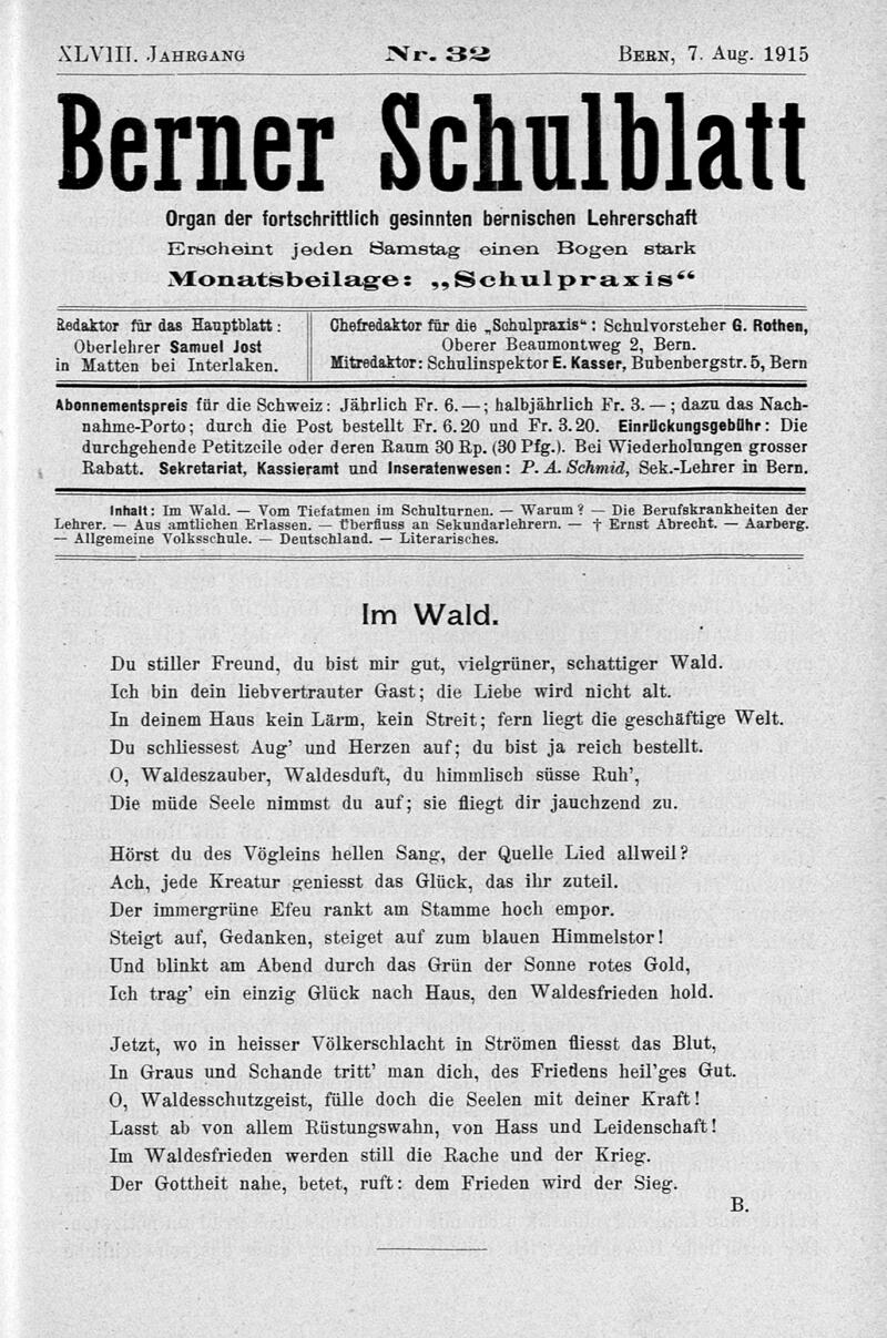 Buchumschlag - Heft 32