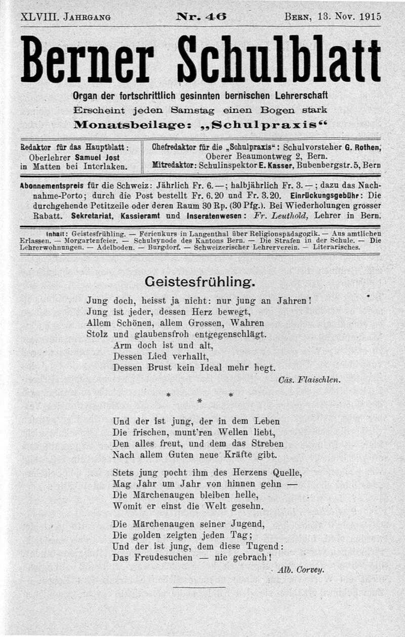 Buchumschlag - Heft 46