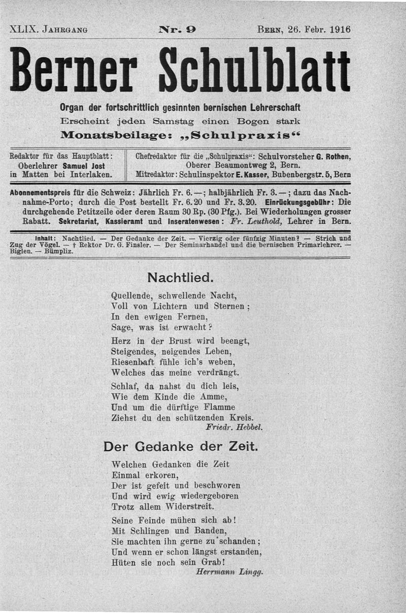 Buchumschlag - Heft 9