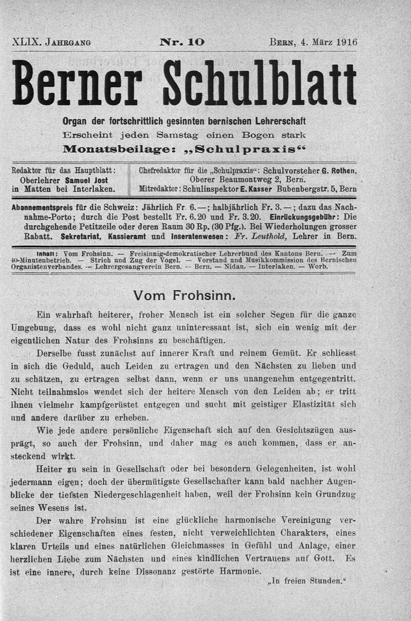 Buchumschlag - Heft 10